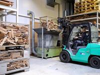 Chauffage biomasse déchêts de bois Reul Frères Baelen